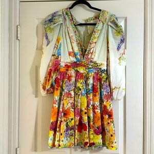 Camilla floral mini dress